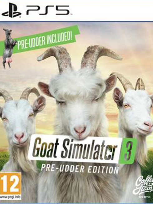 GOAT SIMULATOR 3 PRE UDDER EDITION NAUJAS