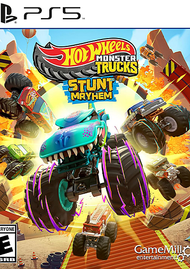 HOT WHEELS MONSTER TRUCKS STUNT MAYHEM NAUJAS