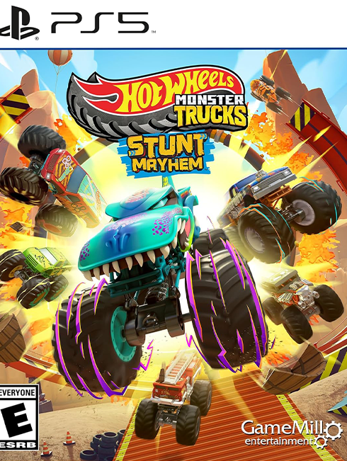 HOT WHEELS MONSTER TRUCKS STUNT MAYHEM NAUJAS