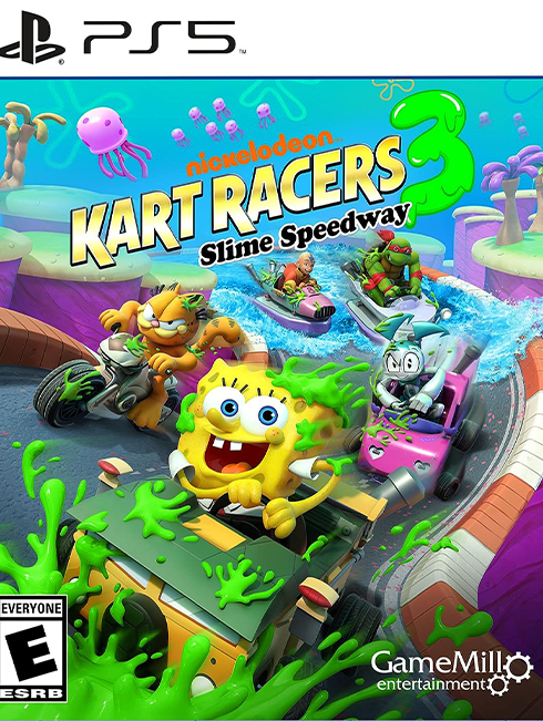 NICKELODEON KART RACERS 3 SLIME SPEEDWAY NAUJAS