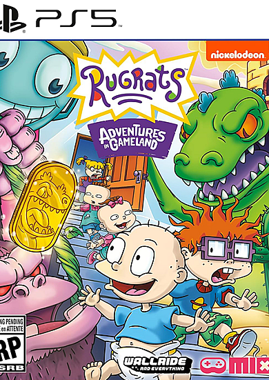RUGRATS ADVENTURES IN GAMELAND NAUJAS