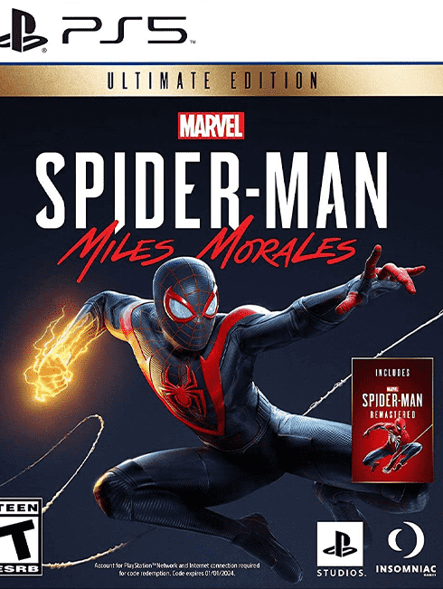 MARVEL SPIDER-MAN MILES MORALES ULTIMATE EDITION NAUJAS