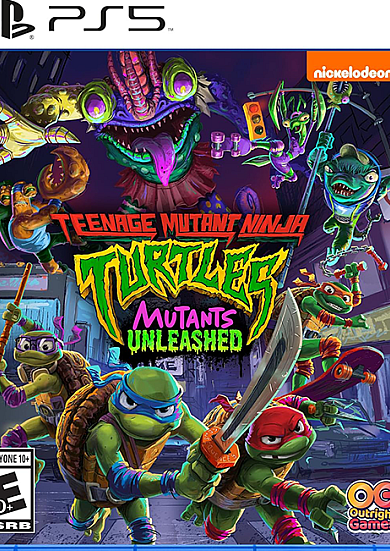 TEENAGE MUTANT NINJA TURTLES MUTANTS UNLEASHED NAUJAS