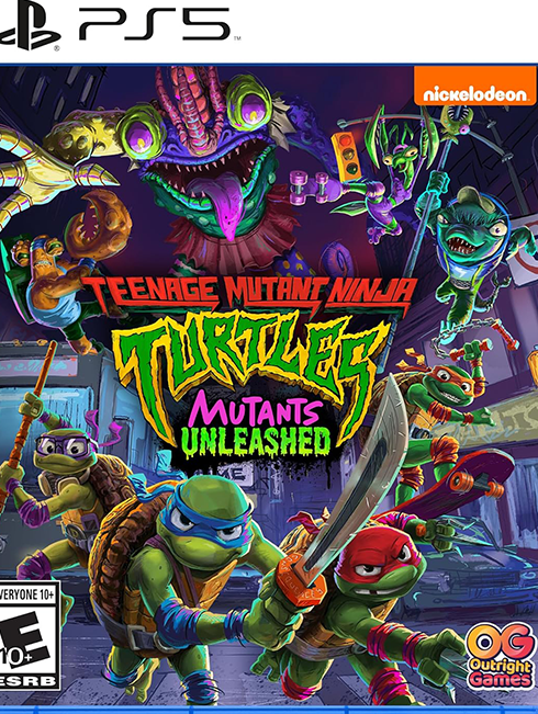 TEENAGE MUTANT NINJA TURTLES MUTANTS UNLEASHED NAUJAS