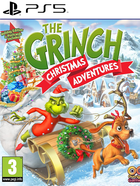 THE GRINCH CHRISTMAS ADVENTURES NAUJAS