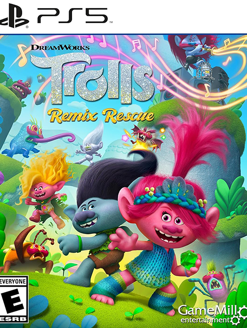 DREAMWORKS TROLLS REMIX RESCUE NAUJAS