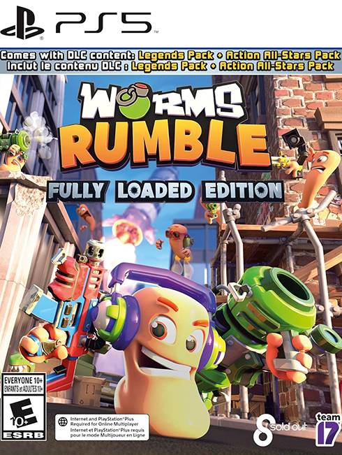 WORMS RUMBLE FULLY LOADED EDITION NAUJAS