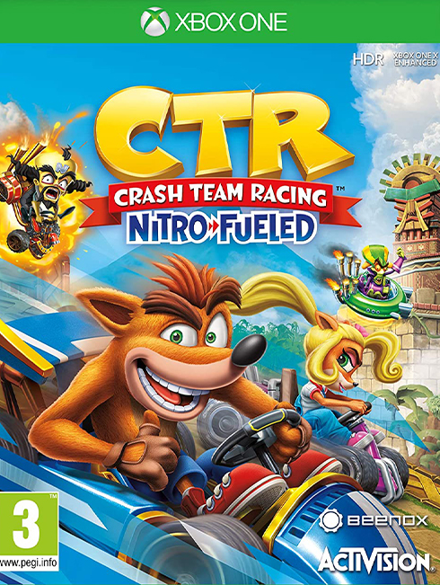 ctr nitro fueled crash team racing naudotas