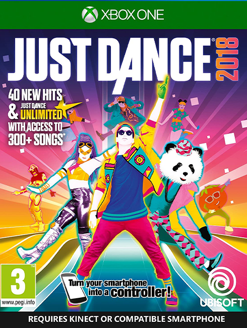 just dance 2018 naudotas