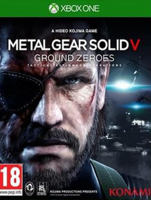 METAL GEAR SOLID 5 GROUND ZEROES NAUDOTAS