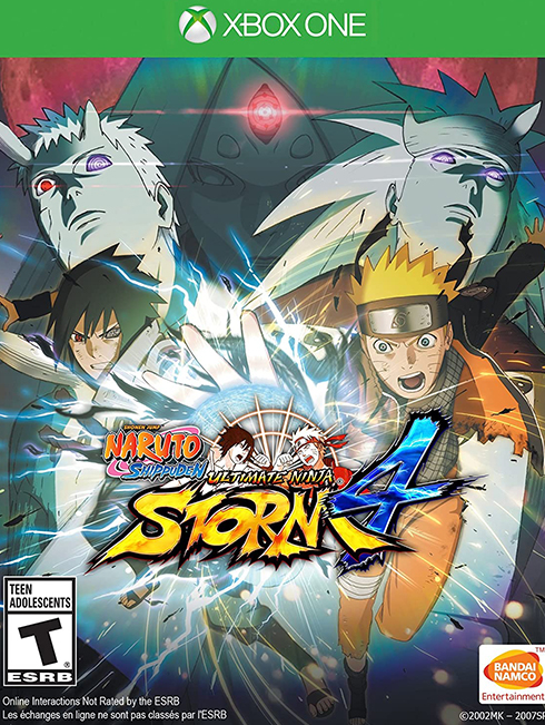 NARUTO SHIPPUDEN ULTIMATE NINJA STORM 4 NAUDOTAS 