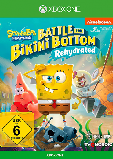 SPONGEBOB BATTLE FOR BIKINI BOTTOM REHYDRATED NAUJAS