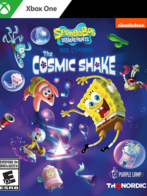 SPONGEBOB SQUAREPANTS THE COSMIC SHAKE NAUJAS