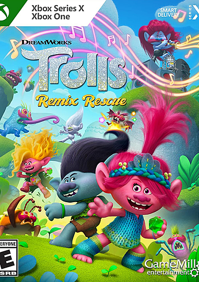 DREAMWORKS TROLLS REMIX RESCUE NAUJAS