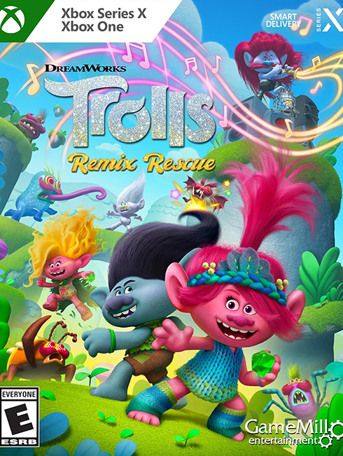 DREAMWORKS TROLLS REMIX RESCUE NAUJAS