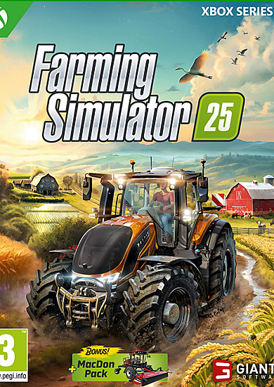 Farming Simulator 25 Xbox Series X naudotas