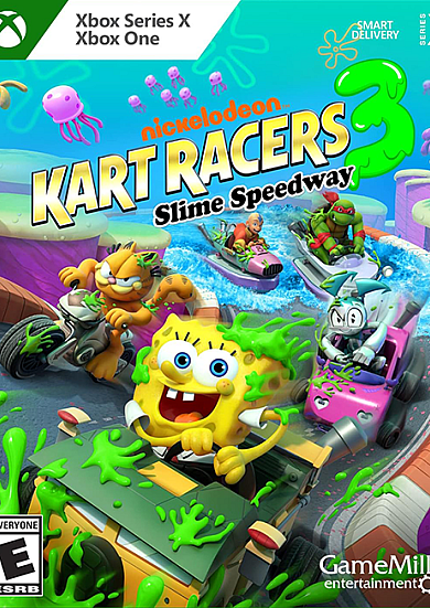 NICKELODEON KART RACERS 3 SLIME SPEEDWAY NAUJAS