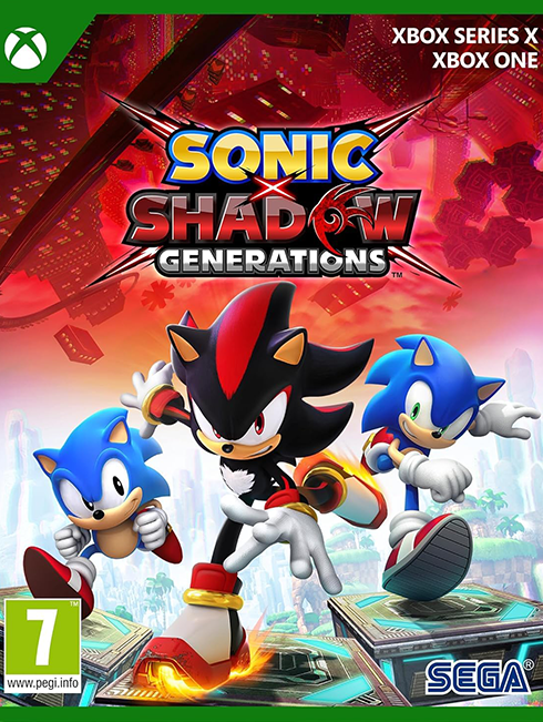 SONIC X SHADOW GENERATIONS NAUJAS