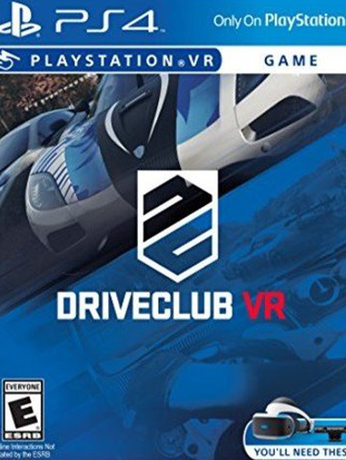 DRIVECLUB VR NAUDOTAS