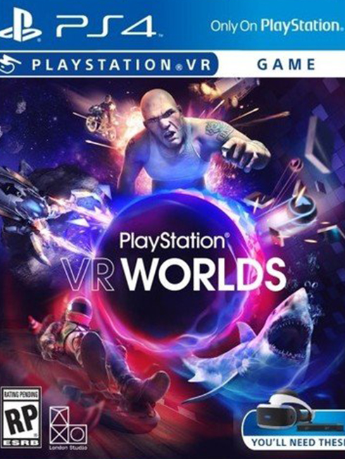 PLAYSTATION VR WORLDS NAUJAS