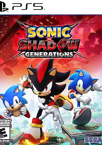 Sonic X Shadow Generations naudotas